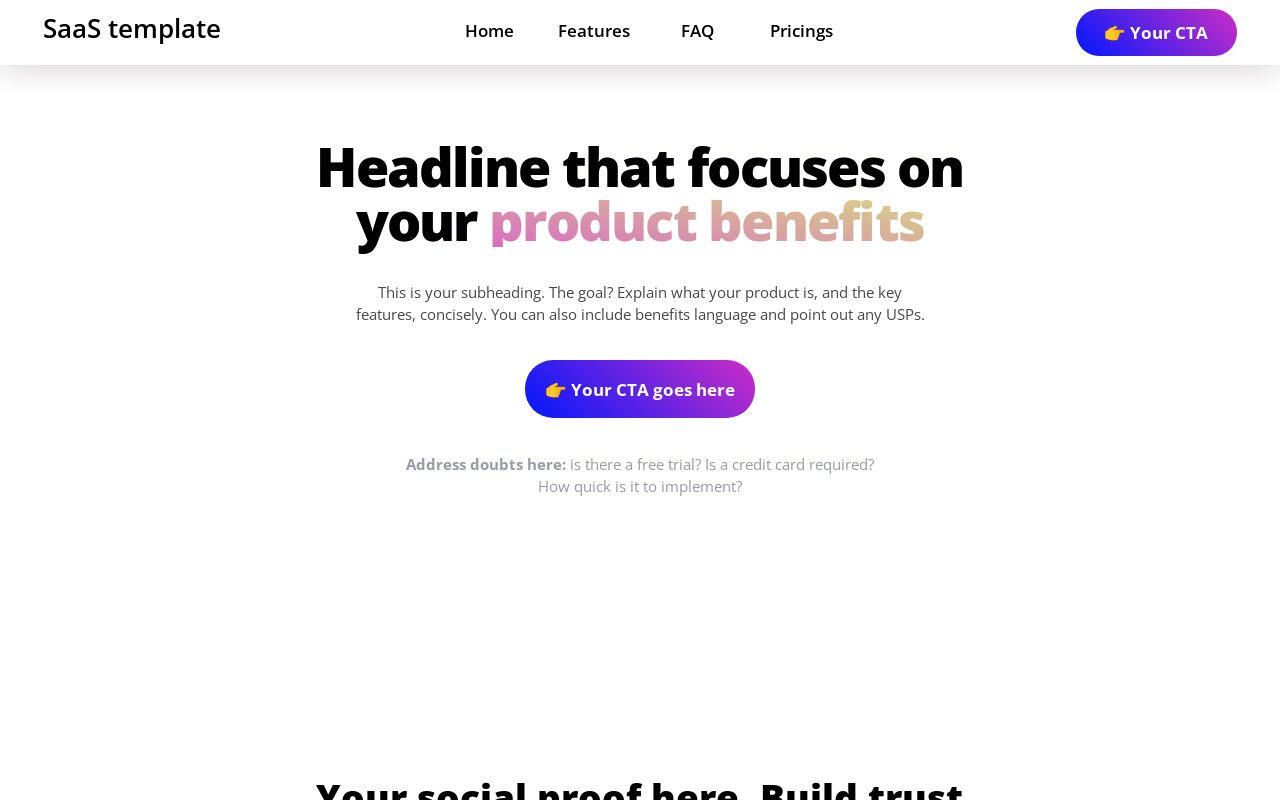 Digital Product template