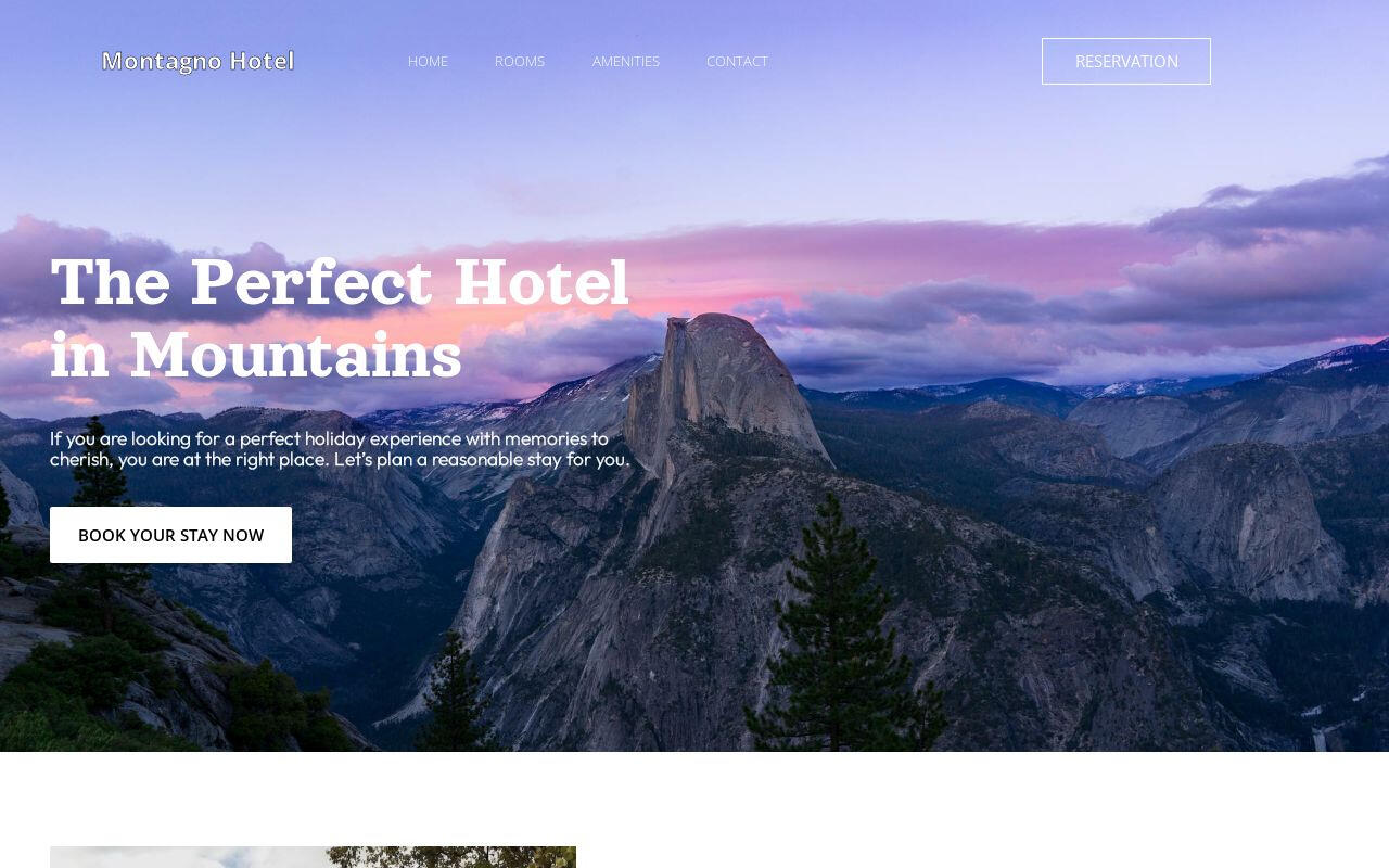 Hotel template